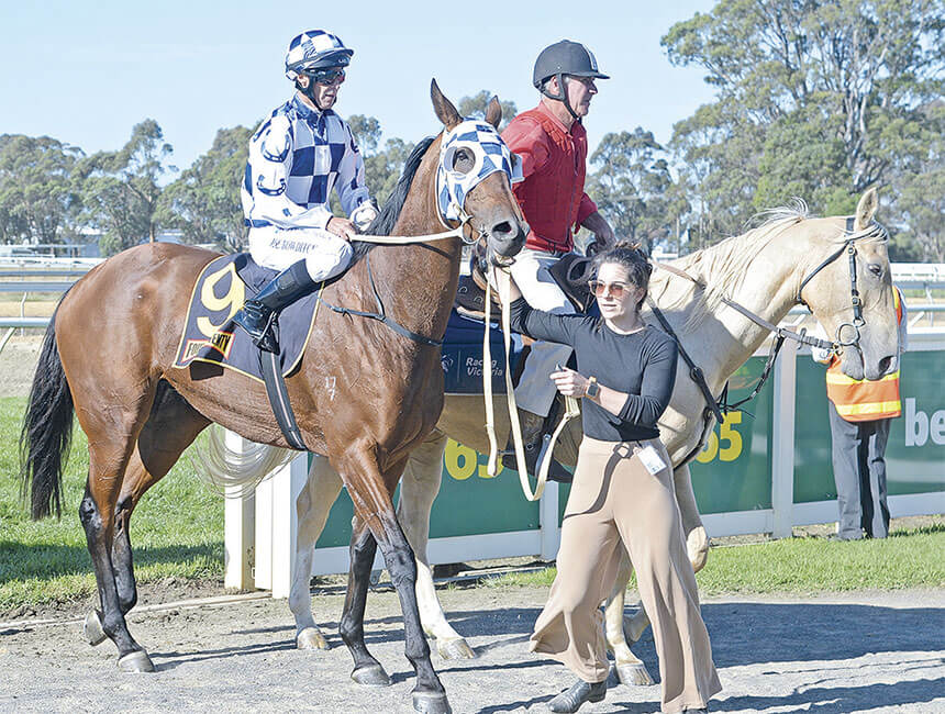 Baby takes the Bairnsdale Cup